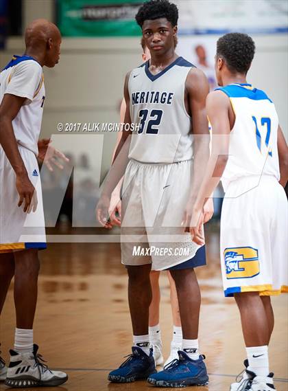 Thumbnail 1 in Heritage vs. Garner Magnet (Holiday Invitational) photogallery.
