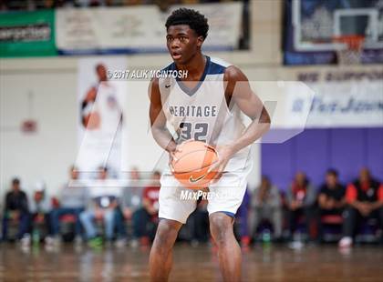 Thumbnail 1 in Heritage vs. Garner Magnet (Holiday Invitational) photogallery.