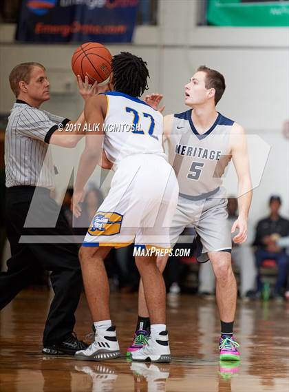 Thumbnail 2 in Heritage vs. Garner Magnet (Holiday Invitational) photogallery.