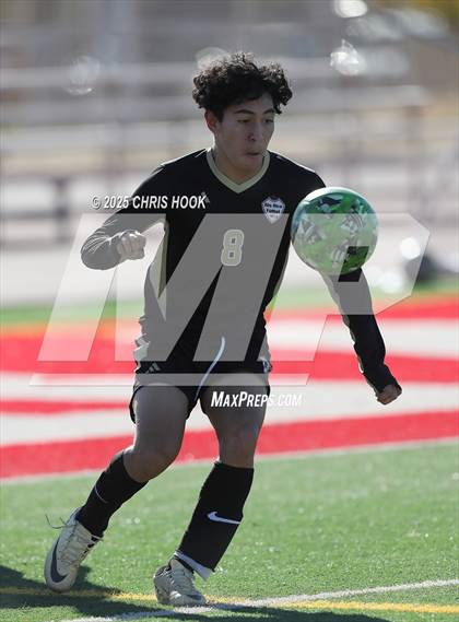 Thumbnail 1 in Salpointe Catholic vs. Rio Rico (Ismael Arce Memorial Cup) photogallery.