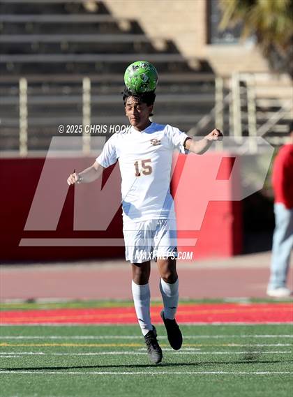 Thumbnail 1 in Salpointe Catholic vs. Rio Rico (Ismael Arce Memorial Cup) photogallery.