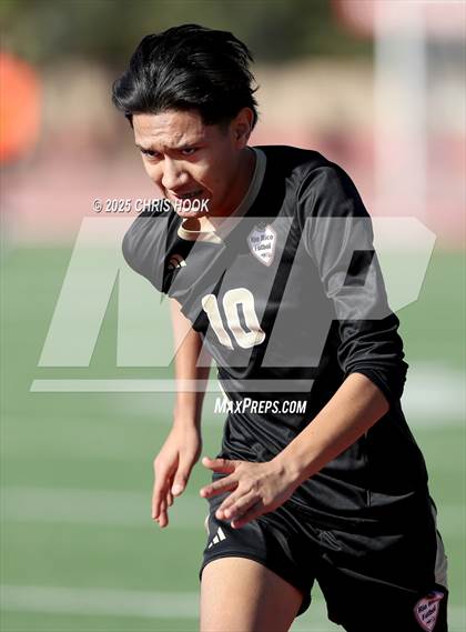 Thumbnail 2 in Salpointe Catholic vs. Rio Rico (Ismael Arce Memorial Cup) photogallery.