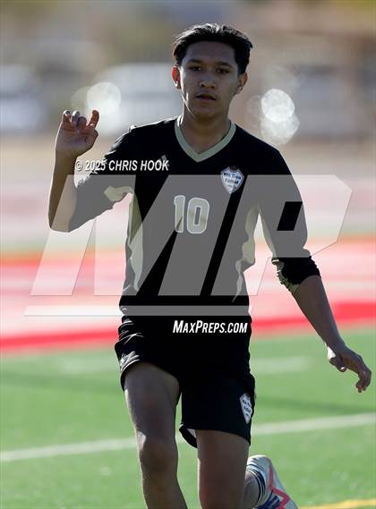 Thumbnail 2 in Salpointe Catholic vs. Rio Rico (Ismael Arce Memorial Cup) photogallery.