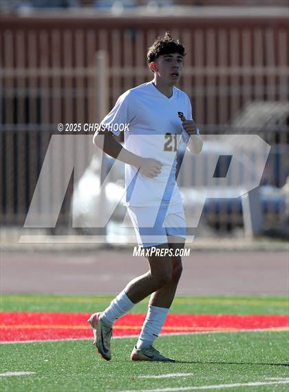 Thumbnail 2 in Salpointe Catholic vs. Rio Rico (Ismael Arce Memorial Cup) photogallery.