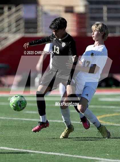 Thumbnail 2 in Salpointe Catholic vs. Rio Rico (Ismael Arce Memorial Cup) photogallery.