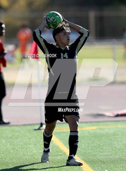 Thumbnail 1 in Salpointe Catholic vs. Rio Rico (Ismael Arce Memorial Cup) photogallery.