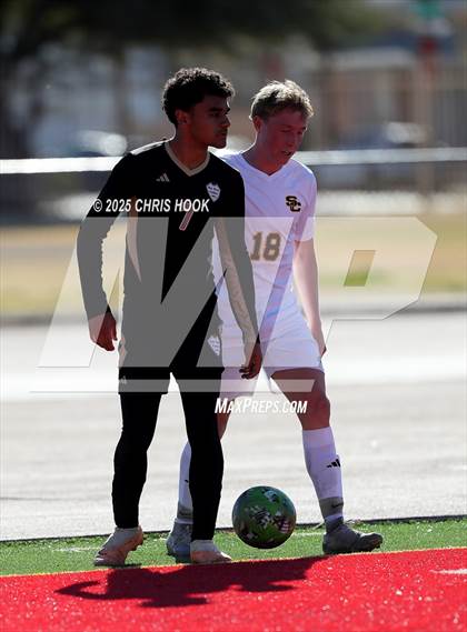 Thumbnail 3 in Salpointe Catholic vs. Rio Rico (Ismael Arce Memorial Cup) photogallery.