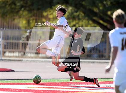 Thumbnail 2 in Salpointe Catholic vs. Rio Rico (Ismael Arce Memorial Cup) photogallery.