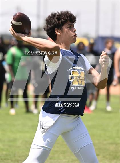 Thumbnail 2 in Long Beach Poly vs. Millikan (Battle At The Beach) photogallery.