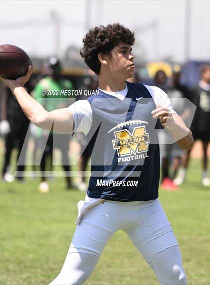 Thumbnail 1 in Long Beach Poly vs. Millikan (Battle At The Beach) photogallery.