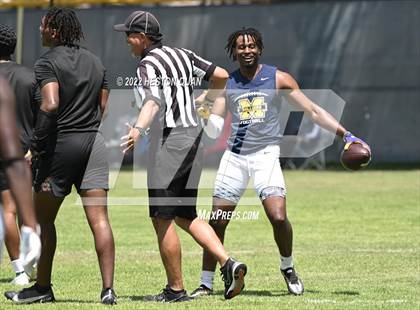 Thumbnail 2 in Long Beach Poly vs. Millikan (Battle At The Beach) photogallery.