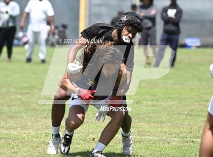 Thumbnail 1 in Long Beach Poly vs. Millikan (Battle At The Beach) photogallery.