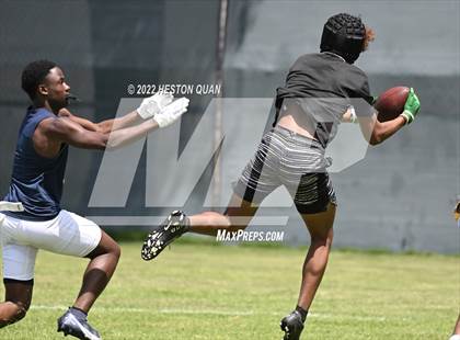 Thumbnail 2 in Long Beach Poly vs. Millikan (Battle At The Beach) photogallery.