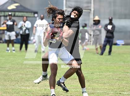 Thumbnail 1 in Long Beach Poly vs. Millikan (Battle At The Beach) photogallery.