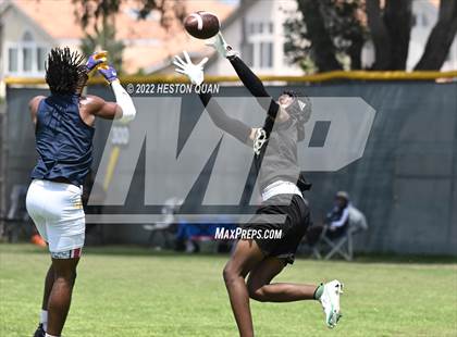 Thumbnail 2 in Long Beach Poly vs. Millikan (Battle At The Beach) photogallery.