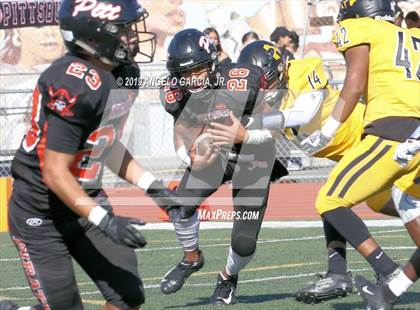 Thumbnail 3 in Antioch vs Pittsburg (Big Little Game) photogallery.