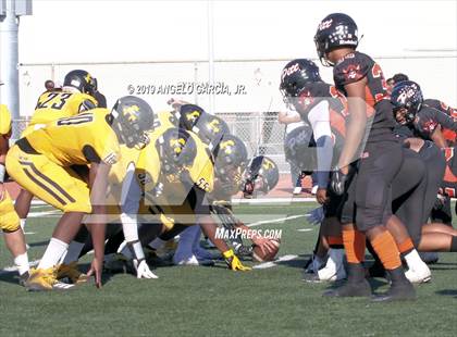 Thumbnail 3 in Antioch vs Pittsburg (Big Little Game) photogallery.