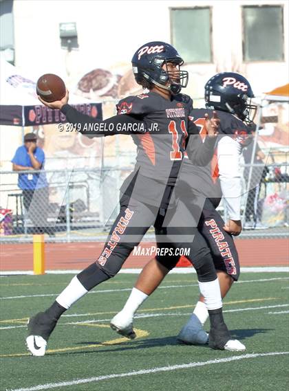 Thumbnail 2 in Antioch vs Pittsburg (Big Little Game) photogallery.