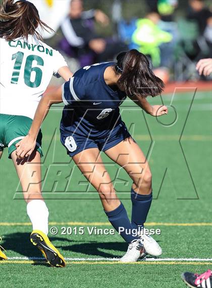 Thumbnail 3 in Canyon vs. Flintridge Prep( Los Tacos Tournament) photogallery.