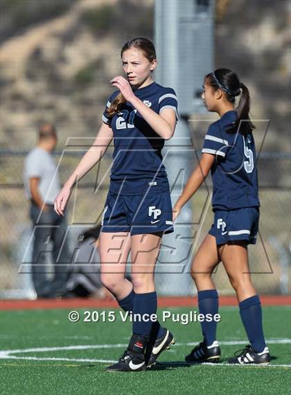 Thumbnail 2 in Canyon vs. Flintridge Prep( Los Tacos Tournament) photogallery.