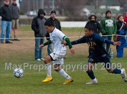 Thumbnail 2 in Newburgh Free Academy vs. Brentwood (NYSPHSAA Class AA Final) photogallery.