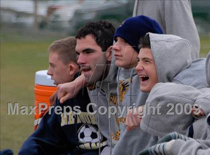 Thumbnail 3 in Newburgh Free Academy vs. Brentwood (NYSPHSAA Class AA Final) photogallery.