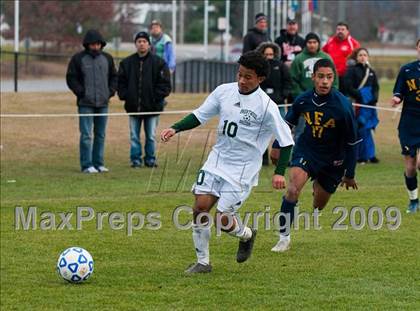 Thumbnail 3 in Newburgh Free Academy vs. Brentwood (NYSPHSAA Class AA Final) photogallery.