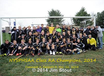 Thumbnail 1 in Commack vs. Fairport (NYSPHSAA Class AA Final) photogallery.