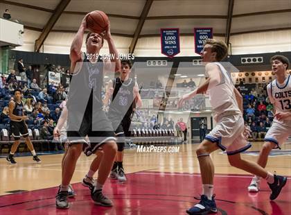 Thumbnail 2 in Christian Brothers Academy vs Gill St. Bernards (HoopGroup Boardwalk Showcase) photogallery.