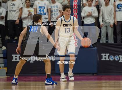 Thumbnail 1 in Christian Brothers Academy vs Gill St. Bernards (HoopGroup Boardwalk Showcase) photogallery.