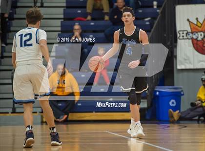 Thumbnail 2 in Christian Brothers Academy vs Gill St. Bernards (HoopGroup Boardwalk Showcase) photogallery.