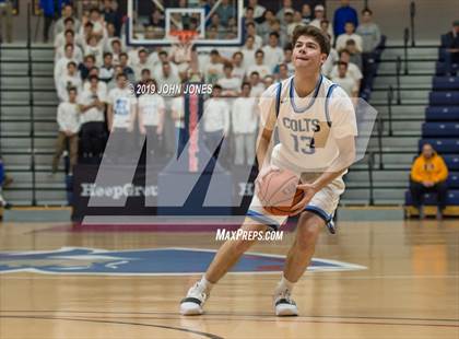 Thumbnail 3 in Christian Brothers Academy vs Gill St. Bernards (HoopGroup Boardwalk Showcase) photogallery.