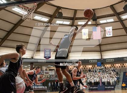 Thumbnail 1 in Christian Brothers Academy vs Gill St. Bernards (HoopGroup Boardwalk Showcase) photogallery.