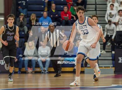 Thumbnail 2 in Christian Brothers Academy vs Gill St. Bernards (HoopGroup Boardwalk Showcase) photogallery.