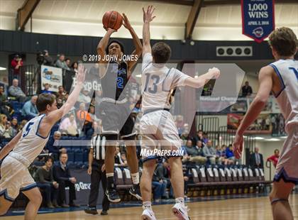 Thumbnail 1 in Christian Brothers Academy vs Gill St. Bernards (HoopGroup Boardwalk Showcase) photogallery.