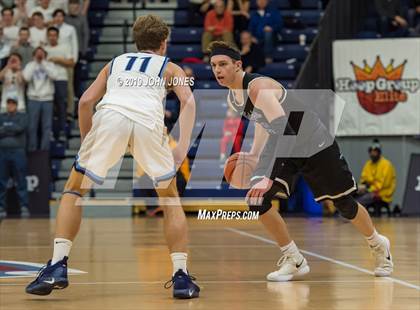 Thumbnail 3 in Christian Brothers Academy vs Gill St. Bernards (HoopGroup Boardwalk Showcase) photogallery.