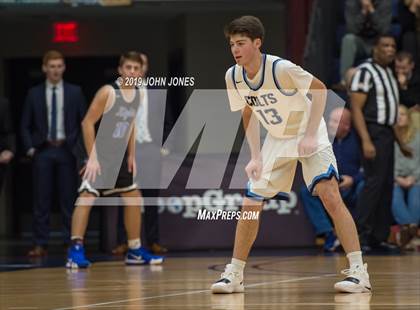 Thumbnail 2 in Christian Brothers Academy vs Gill St. Bernards (HoopGroup Boardwalk Showcase) photogallery.