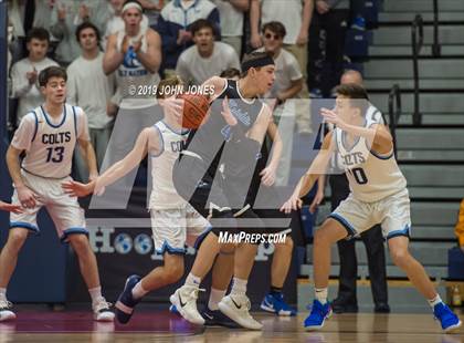 Thumbnail 1 in Christian Brothers Academy vs Gill St. Bernards (HoopGroup Boardwalk Showcase) photogallery.