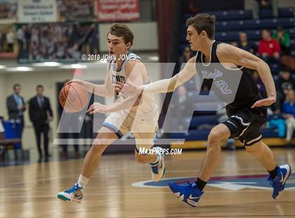 Thumbnail 2 in Christian Brothers Academy vs Gill St. Bernards (HoopGroup Boardwalk Showcase) photogallery.