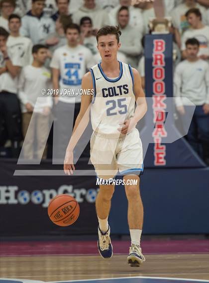 Thumbnail 3 in Christian Brothers Academy vs Gill St. Bernards (HoopGroup Boardwalk Showcase) photogallery.