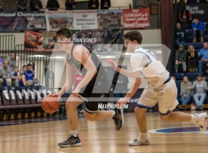 Thumbnail 3 in Christian Brothers Academy vs Gill St. Bernards (HoopGroup Boardwalk Showcase) photogallery.