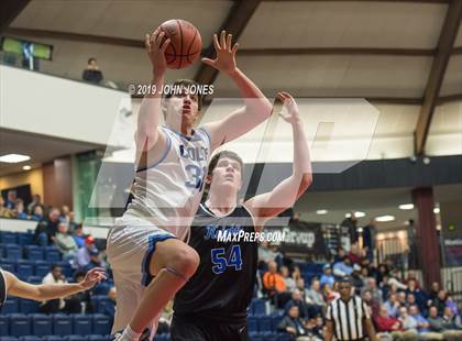 Thumbnail 2 in Christian Brothers Academy vs Gill St. Bernards (HoopGroup Boardwalk Showcase) photogallery.