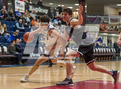 Thumbnail 3 in Christian Brothers Academy vs Gill St. Bernards (HoopGroup Boardwalk Showcase) photogallery.