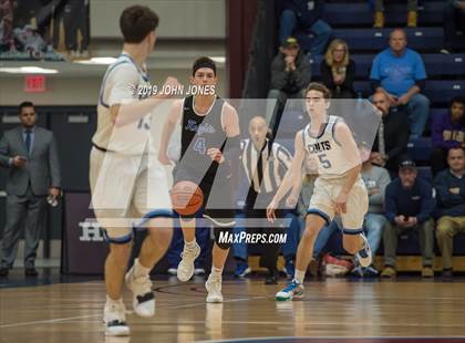 Thumbnail 3 in Christian Brothers Academy vs Gill St. Bernards (HoopGroup Boardwalk Showcase) photogallery.