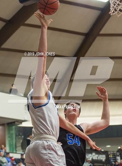 Thumbnail 1 in Christian Brothers Academy vs Gill St. Bernards (HoopGroup Boardwalk Showcase) photogallery.