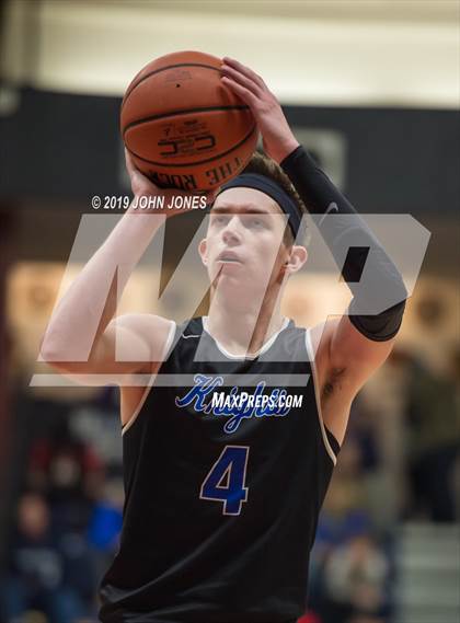 Thumbnail 1 in Christian Brothers Academy vs Gill St. Bernards (HoopGroup Boardwalk Showcase) photogallery.