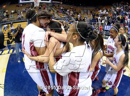 Thumbnail 2 in Serra vs. McClatchy (CIF State D1 Final) photogallery.