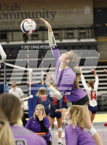 Thumbnail 3 in Desert Hills vs. Green Canyon (UHSAA 4A Quarterfinal Playoff) photogallery.