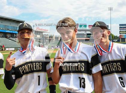 Thumbnail 2 in Abbott vs. Fayetteville (UIL 1A Baseball State Final Medal Ceremony) photogallery.