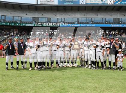 Thumbnail 2 in Abbott vs. Fayetteville (UIL 1A Baseball State Final Medal Ceremony) photogallery.